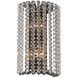 Anello 4 Light 12 inch Chrome Wall Sconce Wall Light
