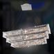 Baguette 34 Light 27 inch Chrome Pendant Ceiling Light in Firenze Clear