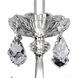 Cassella 3 Light 21.25 inch Two-Tone Silver Wall Bracket Wall Light
