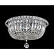 Betti 6 Light 14 inch Chrome Flush Mount Ceiling Light