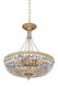 Aulio 8 Light 18 inch Chrome Pendant Ceiling Light