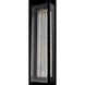 Cilindro Esterno 36 inch Matte Black Outdoor Wall Sconce