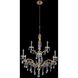 Venere 9 Light 32 inch Historic Brass Chandelier Ceiling Light