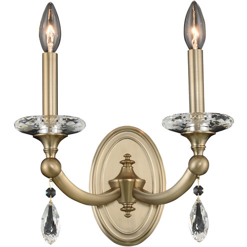 Floridia Wall Sconce Wall Light in Matte Brushed Champagne Gold