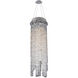 Botticelli 3 Light 10 inch Chrome Convertible Pendant Ceiling Light