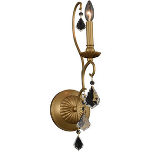 Elise 1 Light 6 inch Gold Patina Wall Sconce Wall Light