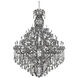 Brahms 66 Light 70 inch Chrome Chandelier Ceiling Light in Firenze Smoked Fleet Argentine