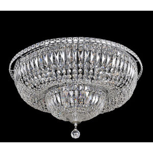Betti 16 Light 24 inch Chrome Flush Mount Ceiling Light
