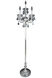 Praetorius 65 inch 40 watt Two-Tone Silver Floor Lamp Portable Light