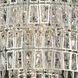 Kasturi 13 Light 24 inch Silver Pendant Ceiling Light