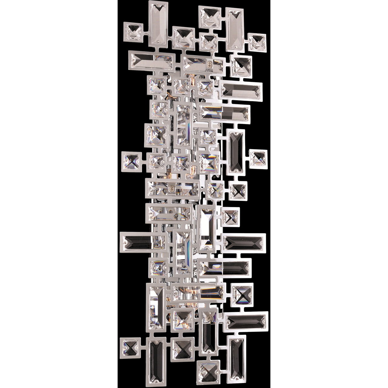 Vermeer 4 Light 22 inch Chrome ADA Wall Sconce Wall Light in Swarovski Elements Clear