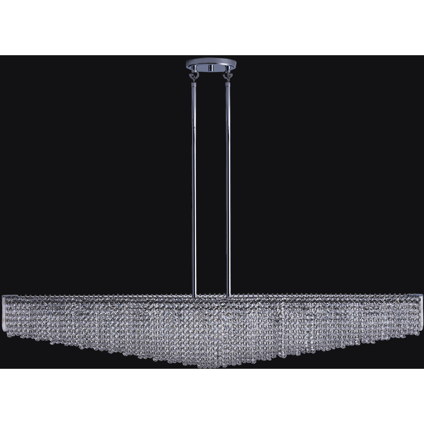 Durant Island Light Ceiling Light in Polished Chrome