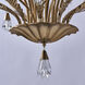 Tulipani 8 Light 38 inch Winter Brass Chandelier Foyer Light Ceiling Light