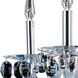Fanshawe 5 Light 23 inch Chrome Chandelier Ceiling Light in Firenze Clear