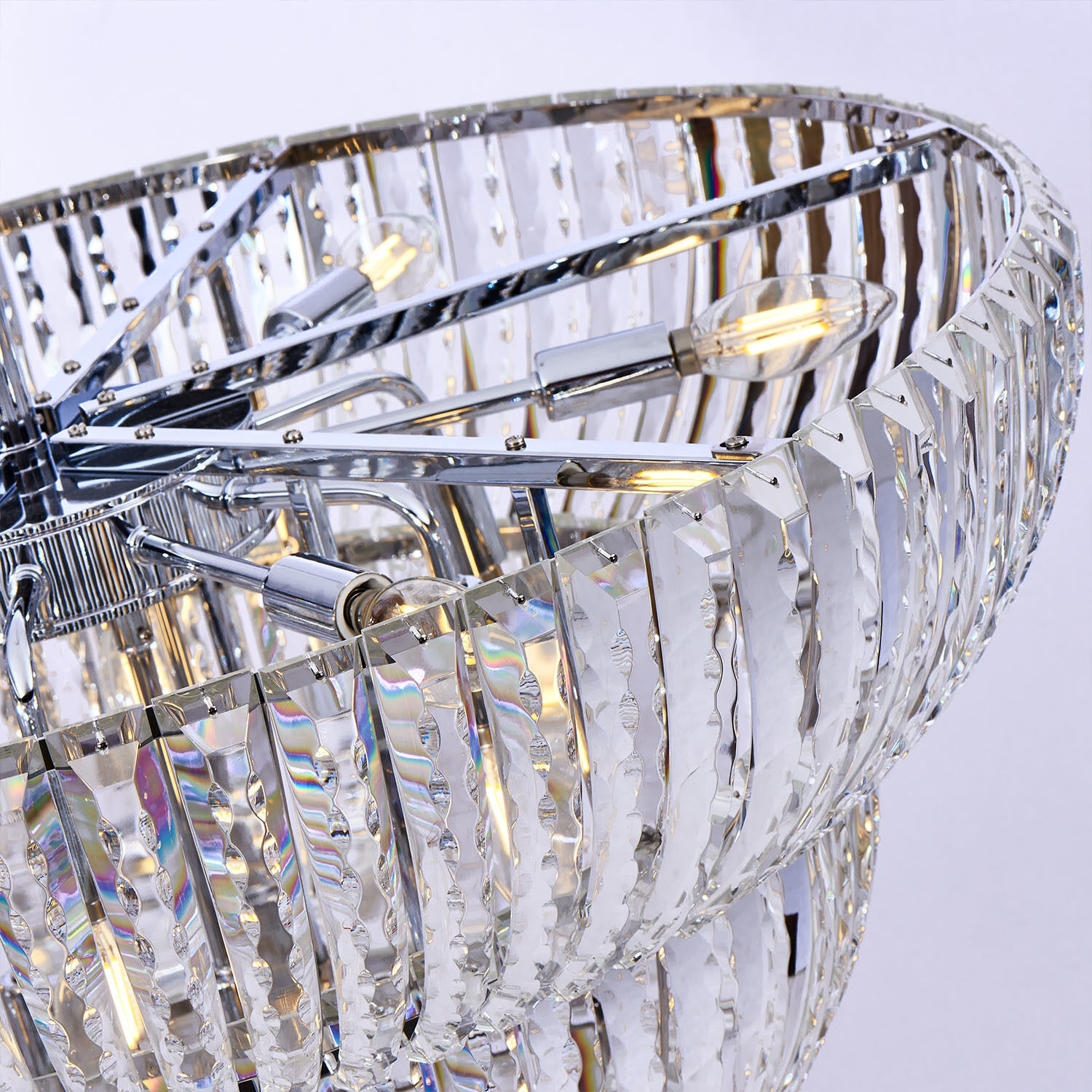 Fontana 15 Light 30 inch Polished Chrome Pendant Ceiling Light