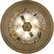 Goccia LED 6.25 inch Winter Brass Mini Pendant Ceiling Light