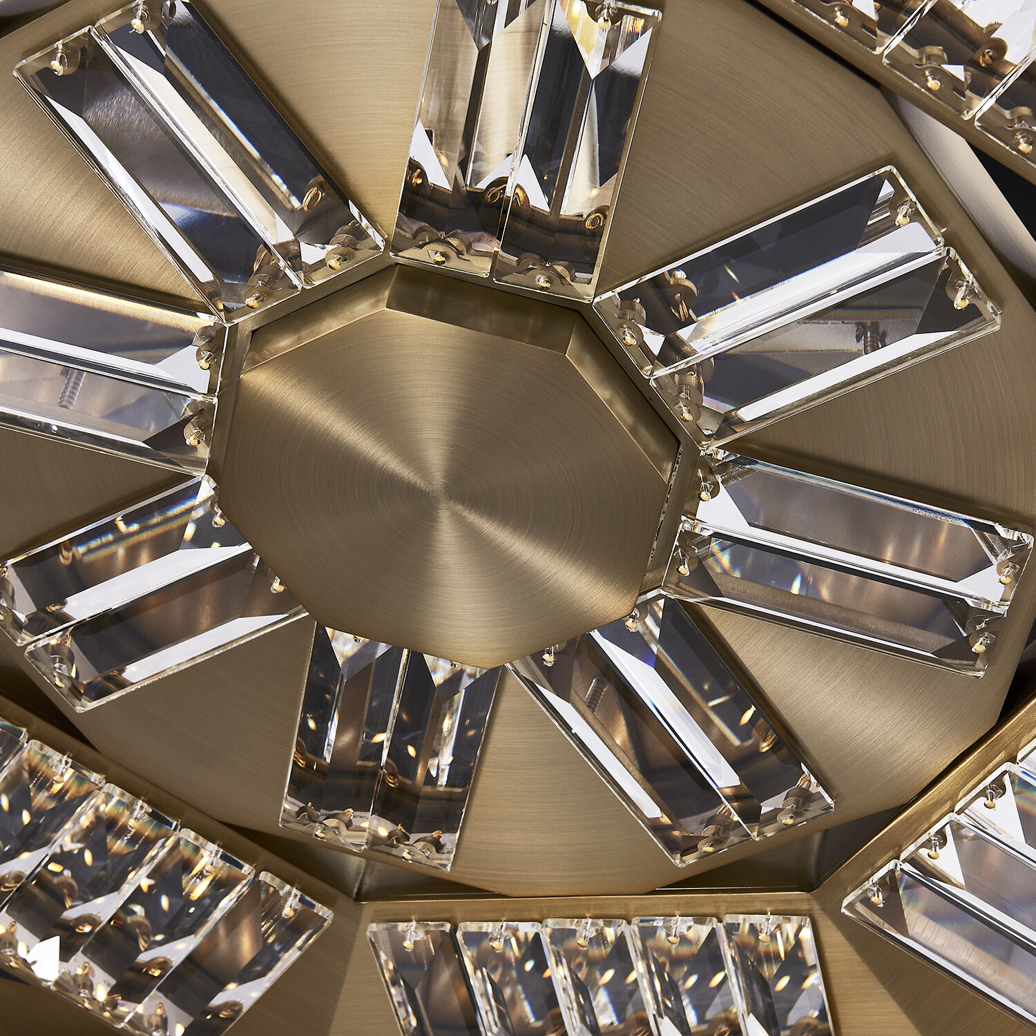 Tempo 28.5 inch Winter Brass Pendant Ceiling Light