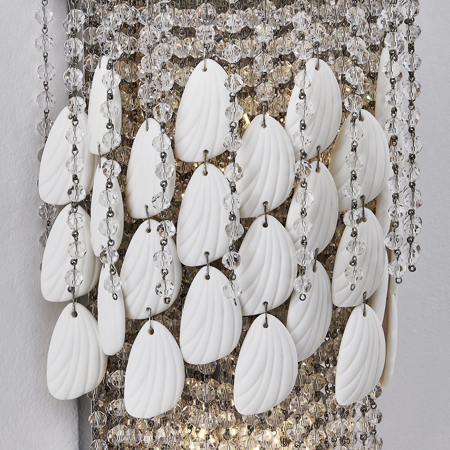 Farfalle 2 Light 8.75 inch Brushed Champagne Gold Wall Sconce Wall Light