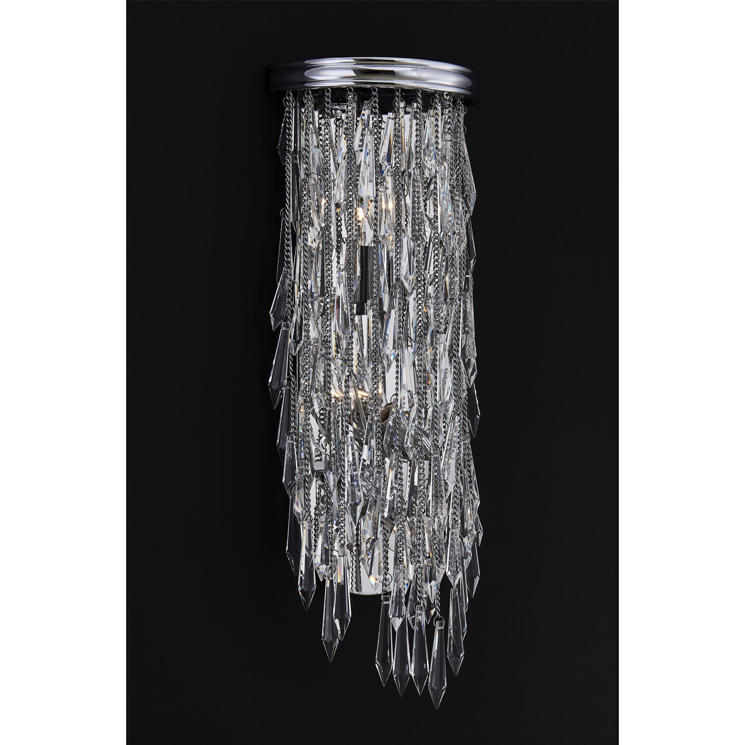 Frangia Wall Sconce Wall Light in Polished Chrome