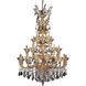 Mendelssohn 30 Light 59 inch Two Tone Gold - 24K Chandelier Ceiling Light