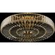 Julien 6 Light 24 inch 18K Gold Flush Mount Ceiling Light
