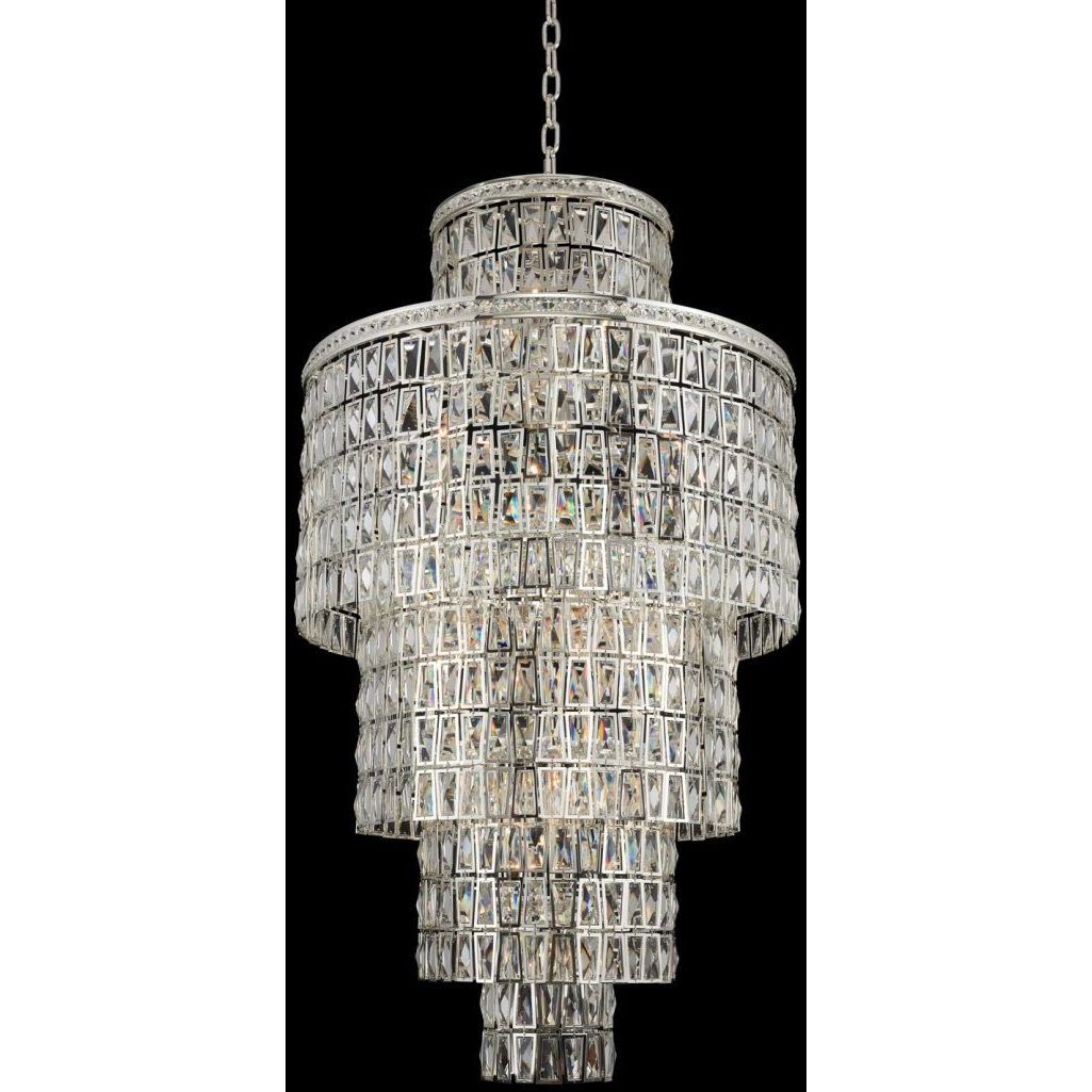 Kasturi 22 Light 32 inch Silver Pendant Ceiling Light
