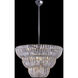 Fontana 15 Light 30 inch Polished Chrome Pendant Ceiling Light in Firenze Clear