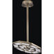 Tempo 20 inch Winter Brass Pendant Ceiling Light