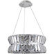 Armanno 3 Light 16 inch Chrome Pendant Ceiling Light
