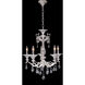 Vasari 5 Light 23 inch Two Tone Silver Chandelier Ceiling Light