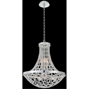 Felicity 6 Light 20 inch Polished Silver Pendant Ceiling Light