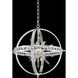 Angelo 6 Light 23 inch Polished Silver Pendant Foyer Ceiling Light
