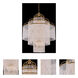 Torta 12 Light 40 inch True Brass Pendant Ceiling Light
