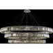 Rondelle 62 Light 84 inch Chrome Pendant Ceiling Light in Firenze