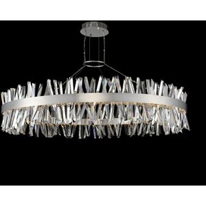 Glacier LED 60 inch Chrome Pendant Ceiling Light