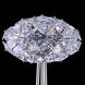 Spazio 70 inch 3.00 watt Polished Chrome Floor Lamp Portable Light