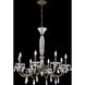 Passo 8 Light 34 inch Brushed Brass Pendant Ceiling Light