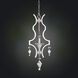 Florence 1 Light 11 inch Tarnished Silver Mini Chandelier Ceiling Light