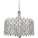 Prive 10 Light 34 inch Two Tone Silver Pendant Ceiling Light