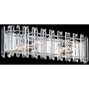 Glacier LED 32 inch Chrome Pendant Ceiling Light
