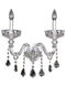 Clovio 2 Light 15 inch Chrome Wall Sconce Wall Light