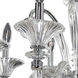 Chauvet 8 Light 27 inch Chrome Chandelier Ceiling Light