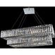 Baguette 20 Light 19.5 inch Chrome Pendant Ceiling Light in Firenze Clear
