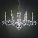 Fanshawe 6 Light 29.5 inch Chrome Chandelier Ceiling Light in Firenze Clear