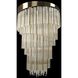 Espirali 15 Light 27 inch Brushed Champagne Gold Foyer Light Ceiling Light
