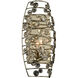 Gemini 1 Light 7 inch Champagne Gold ADA Wall Sconce Wall Light