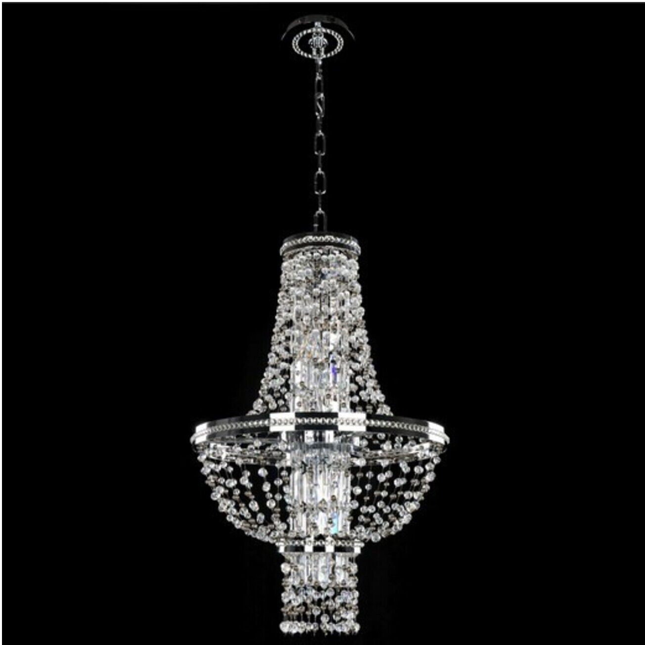 Capri 4 Light 18 inch Chrome Pendant Ceiling Light
