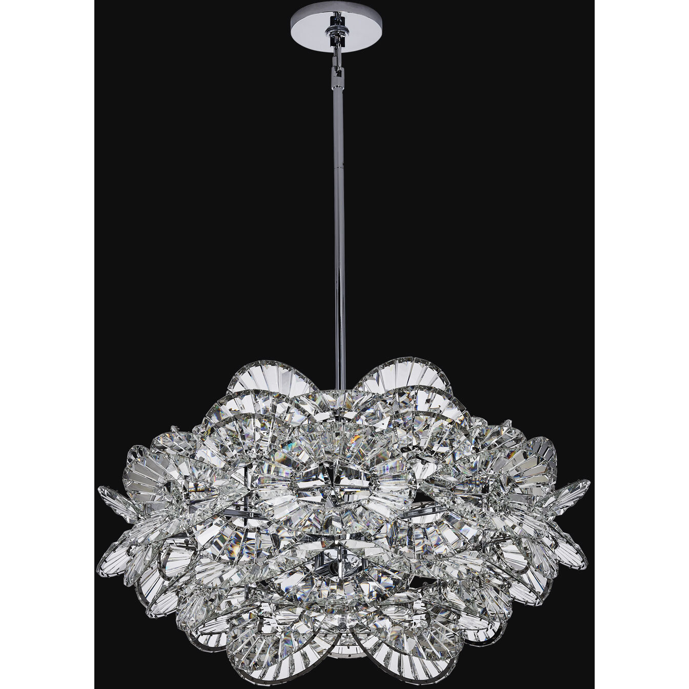 Luminoso 14 Light 31.75 inch Polished Chrome Chandelier Ceiling Light