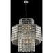 Livelli 20 Light 39 inch Polished Chrome Pendant Ceiling Light