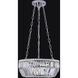 Circolare 5 Light 18 inch Polished Chrome Pendant Ceiling Light in Firenze Clear